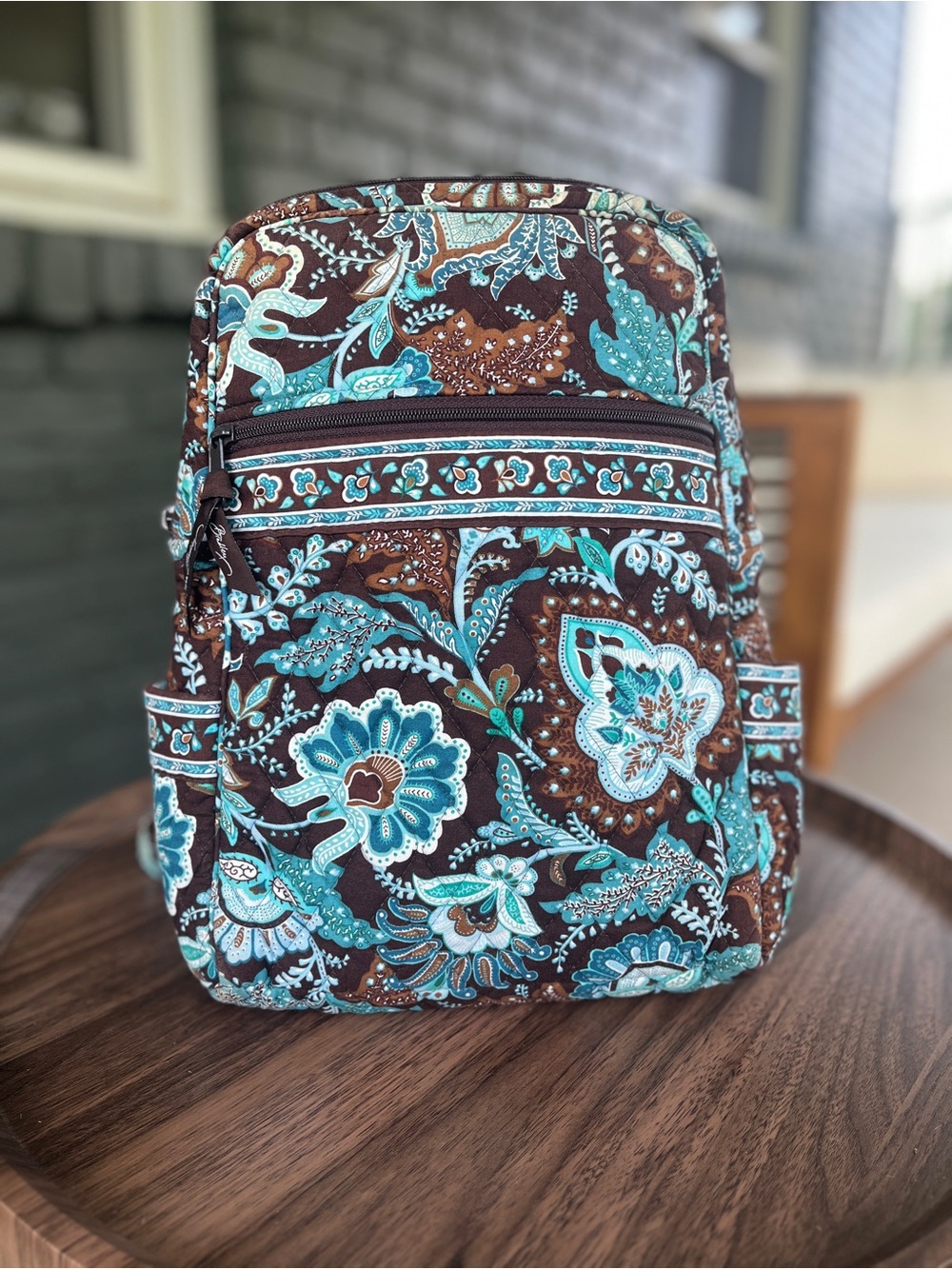 Vera Bradley Java Blue Backpack
